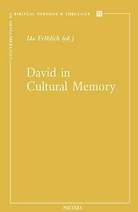 David in Cultural Memory / Contributions to Biblical, Verzenden, Zo goed als nieuw