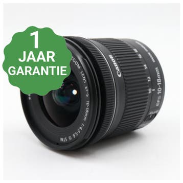 10% korting | Canon EF-S 10-18mm F/4.5-5.6 IS STM |, Verzenden, Zo goed als nieuw