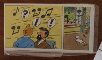 Tintin Klaar om Tintin in blisterverpakking te verzenden -, Livres