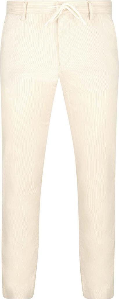 Alberto Broek Jump Stripe Ecru maat Maat 52/54 (L) Heren, Kleding | Heren, Broeken en Pantalons, Beige, Nieuw, Maat 52/54 (L)