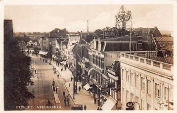 Nederland - Utrecht (stad) - oude stadsgezichten -