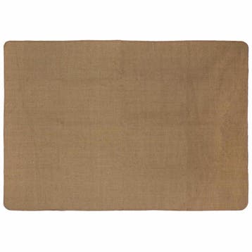 vidaXL Gebied Tapijt Lichtbruin 240 x 340 cm Jute, Maison & Meubles, Verzenden