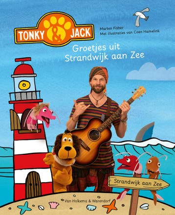 Tonky & Jack – Groetjes uit Strandwijk aan Zee, Antiek en Kunst, Verzenden