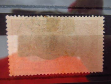 Mauritanië 1906 - 5f rood op stro - yvert n°16, Gestempeld