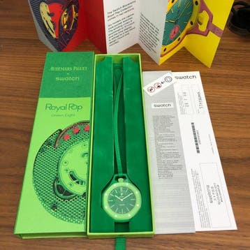 Swatch Royal Pop - Swatch × Audemars Piguet GREEN EIGHT -