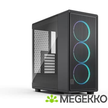 Fractal Design Epoch Black TG RGB Light tint, Verzenden