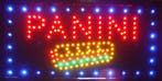Panini broodjes LED bord lamp verlichting lichtbak reclamebo, Verzenden, Nieuw