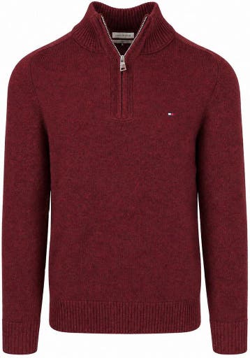 Tommy Hilfiger Half Zip Trui Navy maat Maat 52/54 (L) Heren, Kleding | Heren, Maat 52/54 (L), Verzenden, Tommy Hilfiger, Nieuw