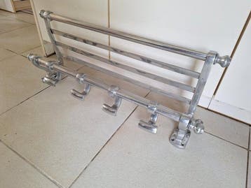 Kapstok - Aluminium - Met hoedenplank
