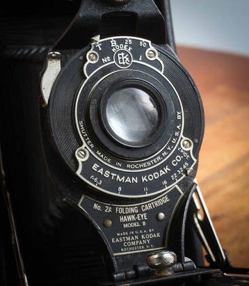 Kodak No. 2A Folding Cartridge Hawk-Eye Model B Appareil