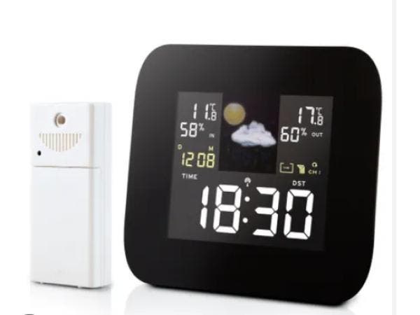 Veiling - Alecto WS-1850 Weerstation, TV, Hi-fi & Vidéo, Stations météorologiques & Baromètres