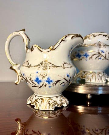 Porcelaine de Paris - Koffieservies (2) - Porselein