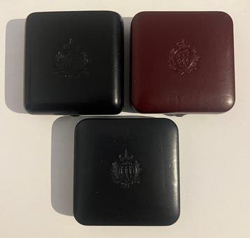 San Marino. 5 Euro / 10 Euro 2009/2010 (3 coins) Proof