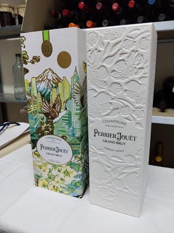 Perrier-Jouët, Grand Brut - Champagne Brut - 2 Bouteilles, Nieuw