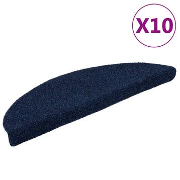 vidaXL Trapmatten zelfklevend 10 stuks 56x17x3 cm, Doe-het-zelf en Bouw, Verzenden, Nieuw