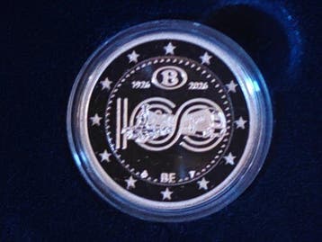 Belgique. 2 Euro 2026 SNCB - NMBS (3 coins) Proof + BU