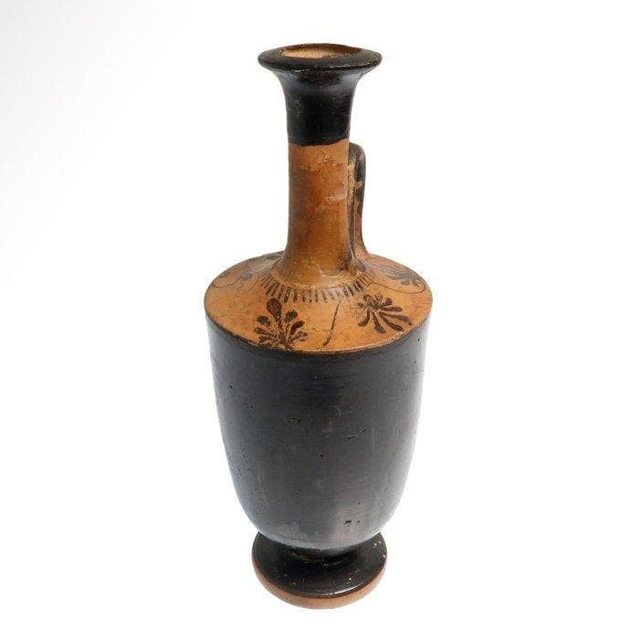 Oudgrieks, Attisch Terracotta Lekythos, Antiek en Kunst, Antiek | Overige Antiek