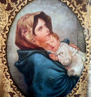 Roberto Ferruzzi (1853-1934), after - Madonna del riposo