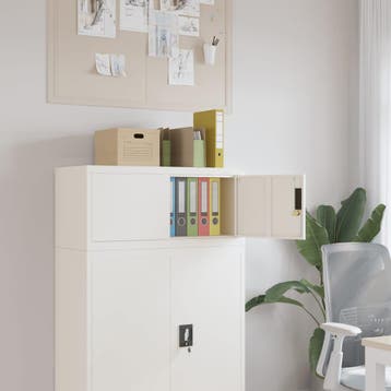 Archiefkast 90x40 wit | Retour deal | 52% korting, Huis en Inrichting, Verzenden, 50 tot 100 cm, Zo goed als nieuw, Minder dan 100 cm