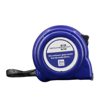 Ventilatieshop rolmaat - 3 meter, Verzenden, Nieuw