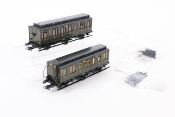 Roco H0 - 64454/64468 - Wagon de passagers pour trains