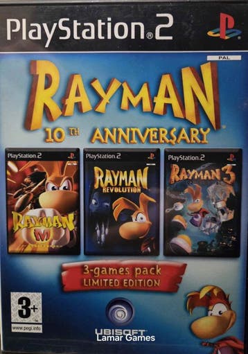 Rayman 10th Anniversary (ps2 used game), Ophalen of Verzenden