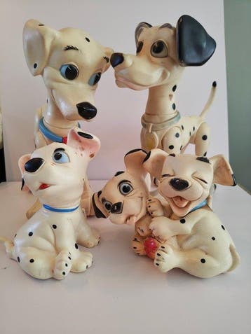 101 Dalmatians - 4 Figurine - 1960