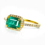 Sans prix de réserve - Bague - 14 carats Or jaune, IGI 1,52, Nieuw