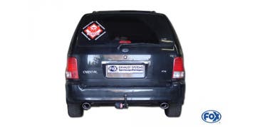 FOX Kia Carnival II uitlaat gewei rechts/links - 115x85 type, Verzenden, Nieuw