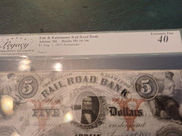 États-Unis dAmérique. - 5 Dollars - 1853 - Remainder (Sans