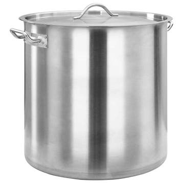 vidaXL Kookpan 98 L 50x50 cm roestvrij staal, Huis en Inrichting, Keuken | Potten en Pannen, Verzenden, Nieuw
