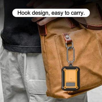 Shockproof Hoesje voor AirPods Pro - Met Slot en, Verzenden