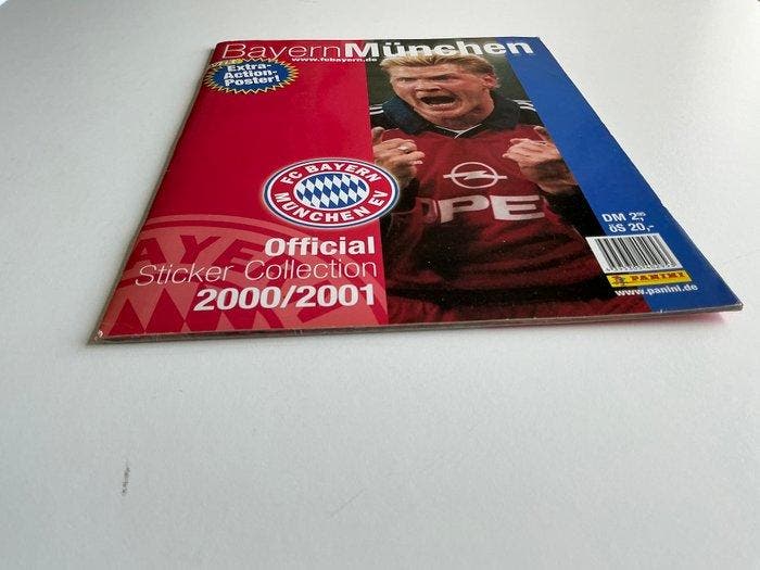 2000/01 Panini Oliver Kahn, Mehmet Scholl, Patrik Andersson, Collections, Autocollants