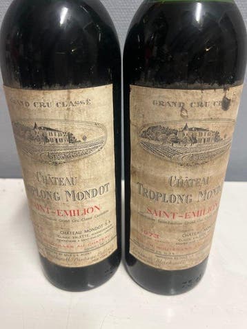 1973 Château Troplong Mondot - Saint-Émilion Grand Cru, Collections