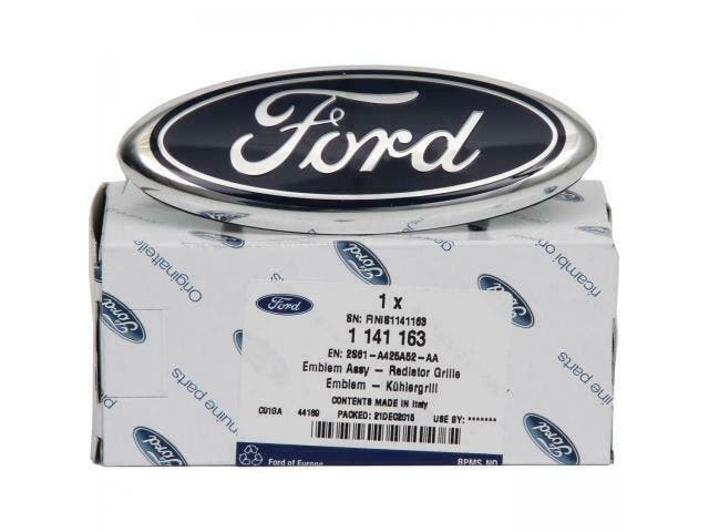 ORIGINEEL Ford Embleem Logo Kenteken Fiesta V Focus III Fusi, Auto-onderdelen, Klein materiaal, Ophalen of Verzenden