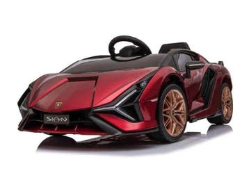 Lamborghini Sian, elektrische kinderauto met vleugeldeuren, Ophalen of Verzenden, Nieuw, Afstandsbediening