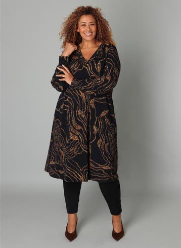 COLLETTA jurk1(48)Maat 46/48 (XL) of groter, Kleding | Dames, Verzenden, Nieuw, Maat 46/48 (XL) of groter, Overige kleuren