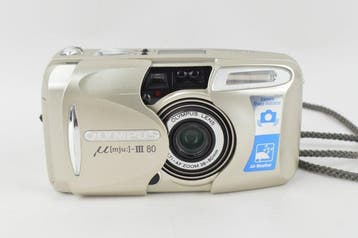 Olympus Mju III 80 + Multi AF Zoom 38-80mm Lens + Protective, TV, Hi-fi & Vidéo