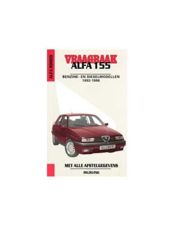 1992 - 1996 ALFA ROMEO 155 BENZINE DIESEL VRAAGBAAK NEDERL.., Ophalen of Verzenden