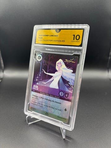 Disney - 1 Graded card - Disney Lorcana - Elsa D100, Collections