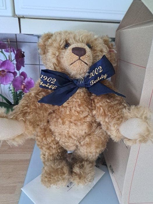 Steiff - Teddybeer Jubiläums-Teddybär - 2000-2010 -, Antiquités & Art, Antiquités | Jouets