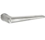 Deurklink Wig mat nikkel ongelakt, Nieuw