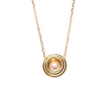 Cartier - Collier avec pendentif or rose