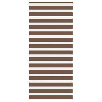 vidaXL Zebra rolgordijn 115x230 cm stofbreedte 110,9cm, Verzenden