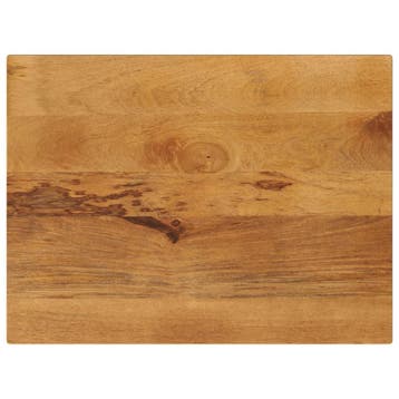 Tafelblad massief mangohout 90x70cm - Nu met 57% korting!..., Huis en Inrichting, Gebruikt, 50 tot 100 cm, Verzenden, Rustiek