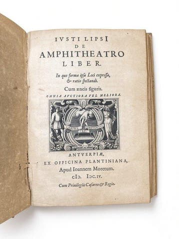 I. Lipsi - De Amphitheatro; De Militia Romana;