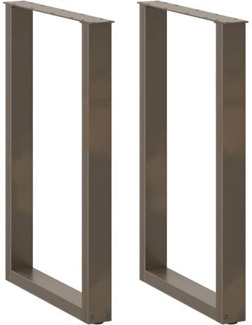 Set van 2 bartafelpoten - tafelpoten - U-vormig -, Verzenden, Nieuw