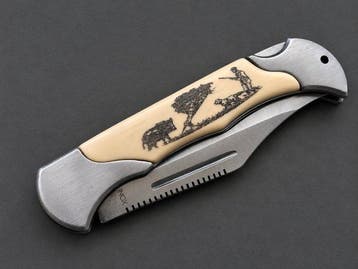 Albainox Albainox – Coltello pieghevole da collezione con, Antiek en Kunst