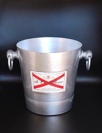 Champagne koeler (2) - Aluminium - Henri Abelé-De Castellane