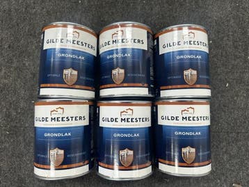 Veiling - 6x Gilde Meesters grondlak